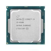CPU Intel Core i3 8100 (3.60GHz, 6M, 4 Cores 4 Threads)