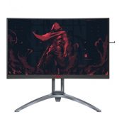 Màn hình LCD 27” AOC Agon AG273QCX/74 QHD 2K 144Hz 1ms Freesync Gaming Cong Chính Hãng