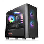Thùng máy Case Thermaltake V150 TG ARGB Breeze Edition Micro Chassis (Đen) (CA-1R1-00S1WN-00)