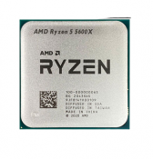 CPU AMD RYZEN 5 5600X (3.7GHz Up to 4.6GHz, AM4, 6 Cores 12 Threads) TRAY