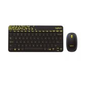 Combo Phím Chuột Không Dây Logitech MK240 Chính Hãng (Đen)