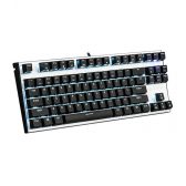 Bàn Phím Cơ E-Dra EK3087 Blue Led TKL Brown Switch (Bạc)