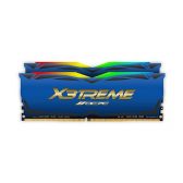 Ram DDR4 OCPC X3treme Aura RGB 16G/3200 (2X 8GB) Blue (MMX3A2K16GD432C16BU) Tản nhiệt