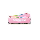 Ram DDR4 OCPC X3treme Aura RGB 16G/3200 (2X 8GB) Pink (MMX3A2K16GD432C16PK) Tản Nhiệt