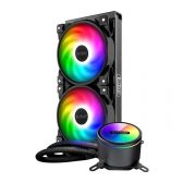 Tản Nhiệt CPU PCCooler GI-CX240 ARGB AIO Liquid Cooler