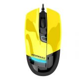 Chuột Newmen G10+ Wired LED (Vàng-Đen)