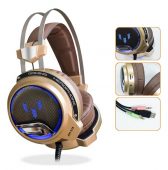 Tai Nghe SoundMax AH-318 Gaming Led (Nâu)
