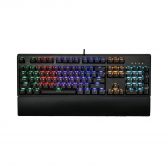 Bàn phím cơ quang Edra EK3104 Optical đen (USB/Rainbow/LK Blue sw)