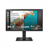Màn Hình Gaming LG 24QP550-B (23.8 inch/2K/IPS/75Hz/5ms/300nits/HDMI+DP/Phẳng)