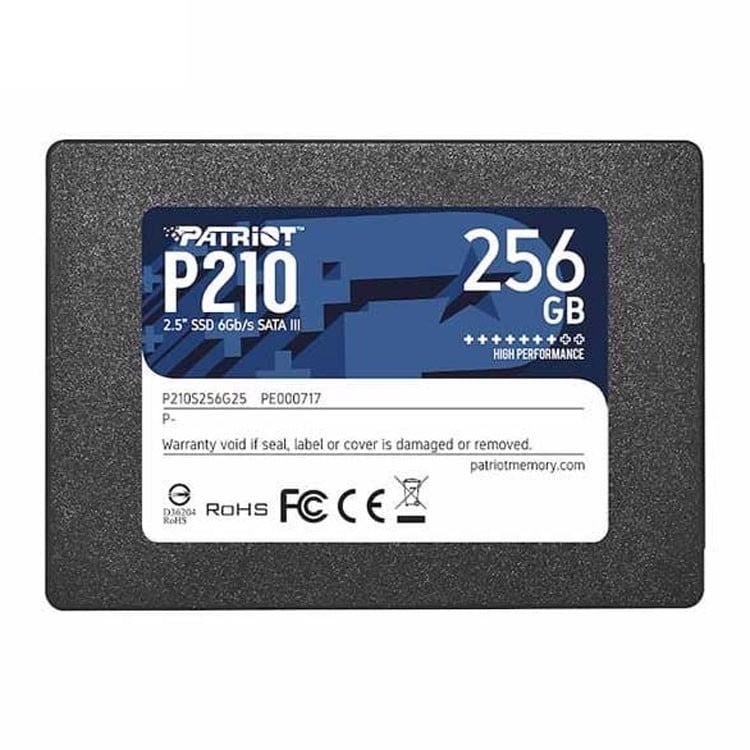 SSD 256G Patriot P210GB Sata III 6Gb/s (P210S256G25)