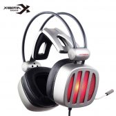 Tai Nghe Xiberia S21E 7.1 Surround Gaming Led (Xám)