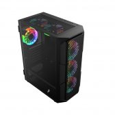 Thùng máy Case 1st Player V2-A (Tặng kèm 4 Fan RGB (Đen)