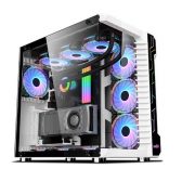 Thùng máy Case MIK LV07 Tempered Glass (Trắng) (No Fan)