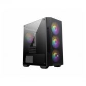 Thùng Máy Case MSI MAG FORGE M100A | Đen, kèm sẵn 4 Fan RGB