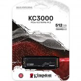 SSD Kingston KC3000 M.2 PCIe Gen4 x4 NVMe 512GB SKC3000S/512G