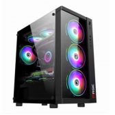 Thùng máy Case Magic GM-01 (ATX, sẵn 3 fan RGB)