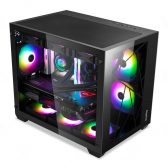 Thùng máy Case Segotep Lumi II | M-ATX, ITX, Đen