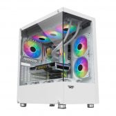 Thùng máy Case VSP Aquanaut AX4 | ATX, Trắng, Không Fan