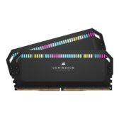 Ram Corsair DOMINATOR PLATINUM RGB 64GB | 2x32GB, DDR5 DRAM, 6000MHz, C40 Memory Kit - Black