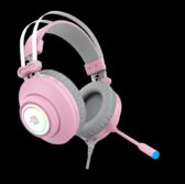 Tai nghe Zidli SCORE SH320V 7.1 Gaming LED (Hồng)