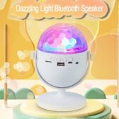 Loa Bluetooth OT-1 Xoay 360 Kiêm Đèn Sân Khấu