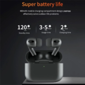 Tai Nghe Bluetooth Airpots Pro Loại Xịn (Màu Đen)