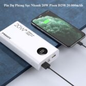 Pin Dự Phòng Sạc Nhanh 20W Pisen D298 20.000mAh (VN)