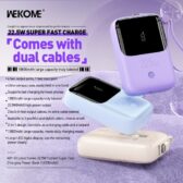 Pin Dự Phòng Sạc Nhanh 22.5W WEKOME WP-53 10.000mah (DD)