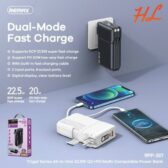 Pin Dự Phòng Sạc Nhanh 22.5W Remax RPP-267 20.000mah (Có Cáp C-L)
