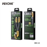 Cáp Sạc Nhanh 65W 4 đầu 4in1 Wekome WDC-26
