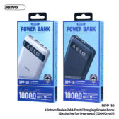 Pin dự phòng sạc nhanh 2.4A Remax RPP-10 10.000mah. HDDT