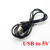 Cáp Sạc Loa Phóng Thanh Đầu Tròn Lớn 5.5mm