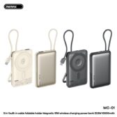 Pin dự phòng sạc không dây 22.5W Remax MC-01 10.000mah. magnetic. G.itx2