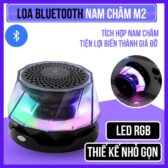 Loa Bluetooth KISONLI Q6F Hít Nam Châm Dạng Xuyên Thấu LED RGB. HH