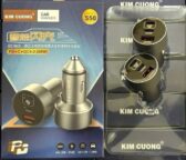 Cốc/ Củ Sạc Nhanh 80W Xe Hơi ô Tô Kim Cương S50
